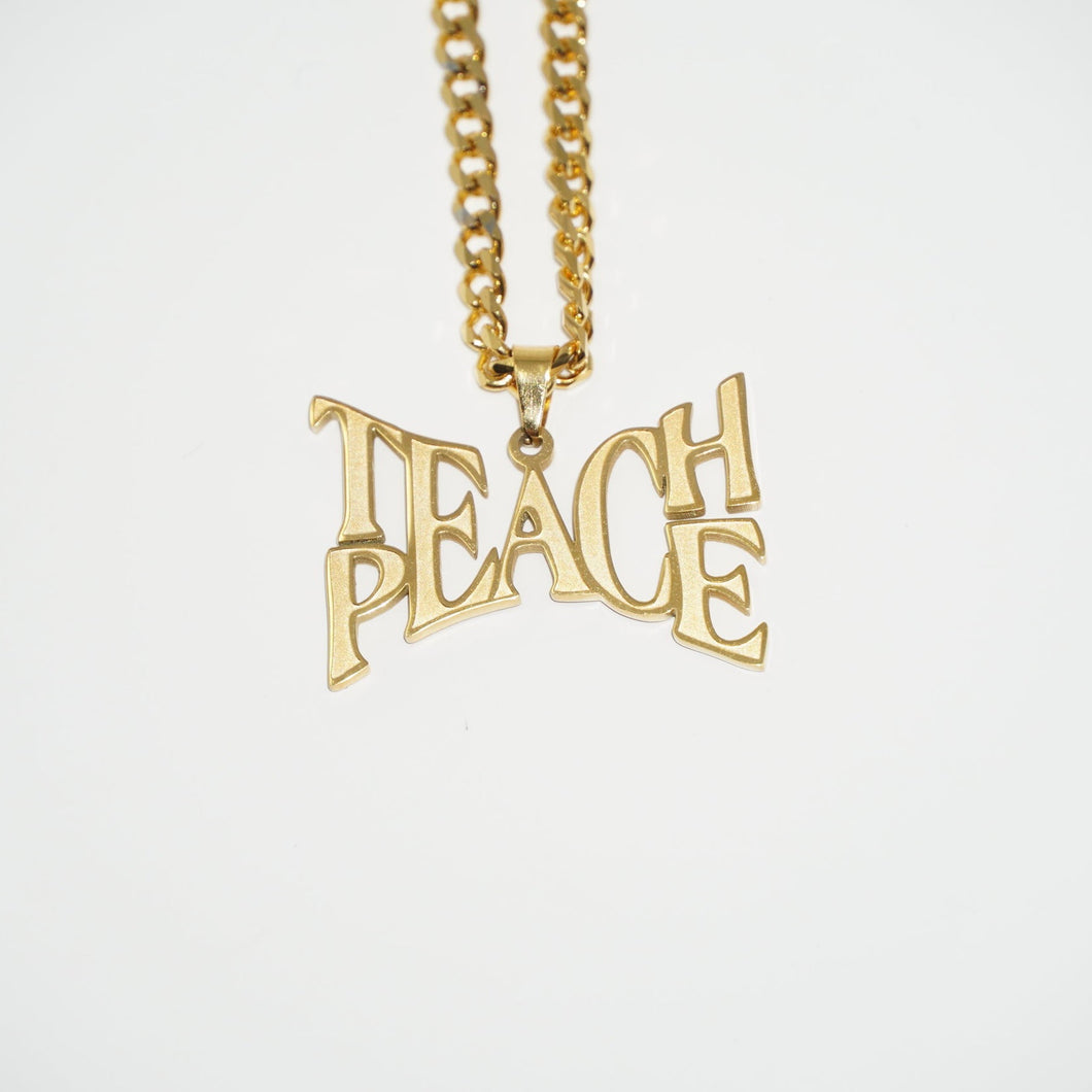 GOLD TEACH PEACE