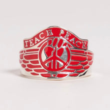 Load image into Gallery viewer, 925 SILVER WINGS RING (RED)
