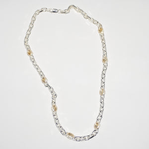 925 SILVER CITRINE NECKLACE