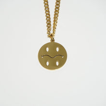 Load image into Gallery viewer, GOLD MURAKAMI SMILEY
